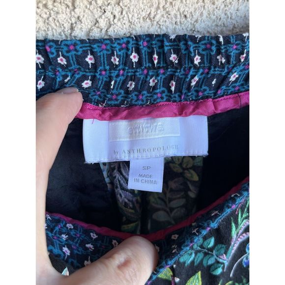 Anthropologie ett twa Rousseau wide leg pants -size small- multicolored - Picture 9 of 10